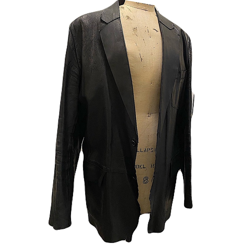 Gucci by Tom Ford leather blazer